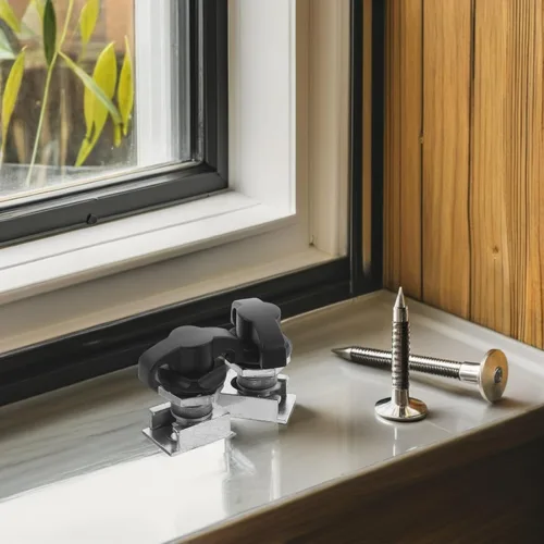 Vista 7 de 2pcs T-Handle Latch Locks Zinc Alloy Keyless Cam Locks for Truck Tool Box Cabinet Door Equipment Box with Base