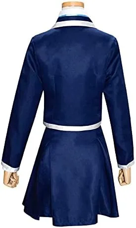 Vista 5 de Disfraz de espada de anime en línea SAO Yuuki Asuna para uniforme escolar, disfraz de Halloween para mujer y niña