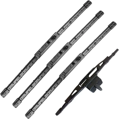 Vista 16 de 3 piezas de limpiaparabrisas para Subaru Crosstrek 2018-2023, Impreza 2017-2020 2021 2022 2023, limpiaparabrisas de repuesto original