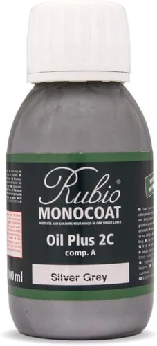 Vista 40 de Rubio Monocoat Muestra de Tinte y Acabado para Madera - Niebla 5% Aceite Plus Parte A Aceite de linaza para madera de secado rápido y ecológico