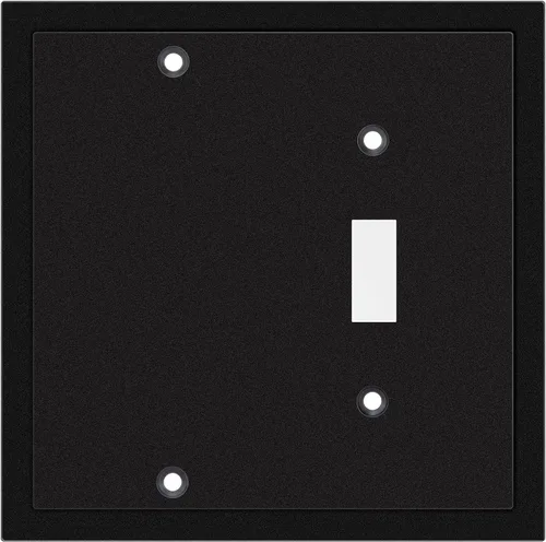 Vista 35 de Henne Bery Placa decorativa de pared con borde moderno, tapa de tomacorriente para cubrir enchufe, aleación de zinc maciza duradera