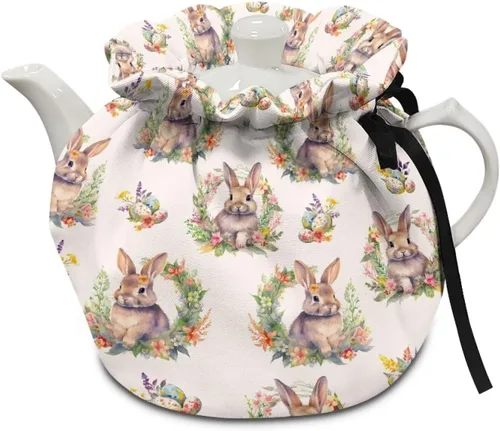 Vista 25 de American Flag Sunflower Tea Cosy Kitchen Home Decorative Insulated Tea Pot Cover Breakfast Warmer Teapot Cozies for Home Kitchen Table Decor