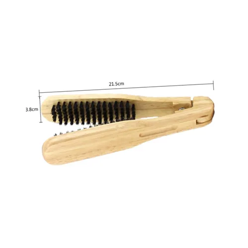 Vista 9 de 2 peines alisadores de cabello para mujer, pinza para el cabello, cepillo para enderezar el cabello, cepillo para enderezar el cabello, peine