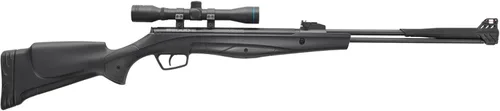 Vista 2 de Stoeger Combo S6000-E - Calibre .177 - Sintético negro con paquete de muestras de pellets X-Family