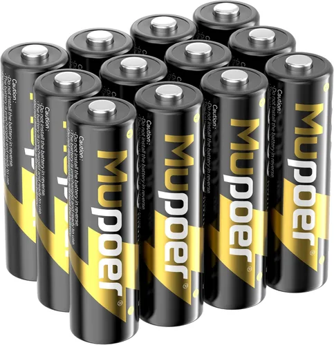 Vista 9 de Mupoer Pilas Recargables AA 4 Unidades, Baterías de Litio AA 1.5V 3600mWh, Batería Recargable Doble A, Pilas Recargables Dos A, Baterías de Ion