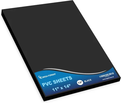 Vista 28 de Mega Format Hojas de plástico de PVC expandido, hoja blanca rígida de 8.5 x 11 pulgadas para manualidades, señalización y exhibiciones, tablero