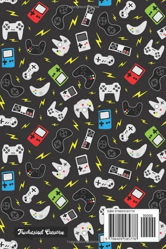 Vista 2 de Password Keeper for Kids password book, password log book and internet password organizer, alphabetical password notebook GAMER Theme 6 x 9