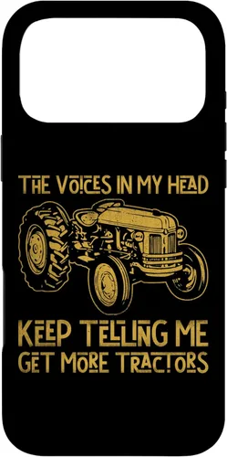 Vista 21 de Funda para iPhone SE (2020) / 7 / 8 The Voices In My Head Keep Telling Me Get More Tractores