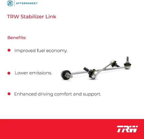 Vista 2 de TRW JBU1489 Kit de buje de barra estabilizadora de suspensión para Mazda 5: 2006-2010 posterior al marco
