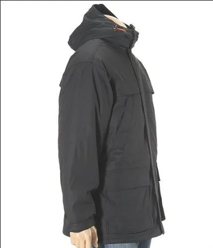 Vista 6 de Chaqueta impermeable de peso medio, tela Softshell resistente al agua y al viento, tallas S a 3XL, para hombre