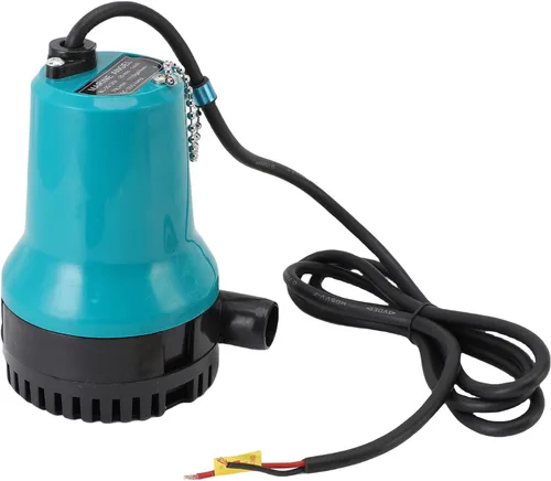 Vista 3 de Aramox Pump Water Bilge Sump Submersible Electric Pump, Copper Core Motor, 1110 GPH Rate, Ideal for Boats, Pools, Aquariums