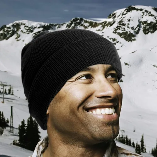 Vista 6 de NPQQUAN 1 y 2 paquetes de gorros unisex para hombres y mujeres, gorros de punto de invierno