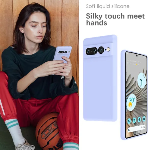Vista 33 de YATWIN Funda de silicona compatible con Google Pixel