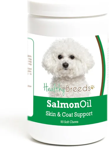 Vista 379 de Healthy Breeds Affenpinscher - Masticables suaves de aceite de salmón, 90