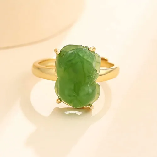 Vista 6 de Base de anillo ajustable de plata de ley 925 para anillo de piedra irregular de 0.276 x 0.551 in, ajuste en blanco, fabricación de joyas, regalo