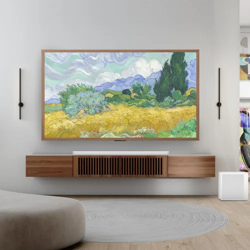 Vista 14 de Hisense QLED S7 CanvasTV Series 4K UHD Google Smart Art TV de 50 pulgadas (50S7SG, 2026 nuevo) - Modo artístico, panel antirreflejo, Dolby Vision