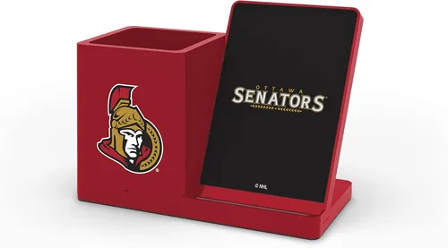 Vista 15 de SOAR Cargador inalámbrico y organizador de escritorio de la NHL