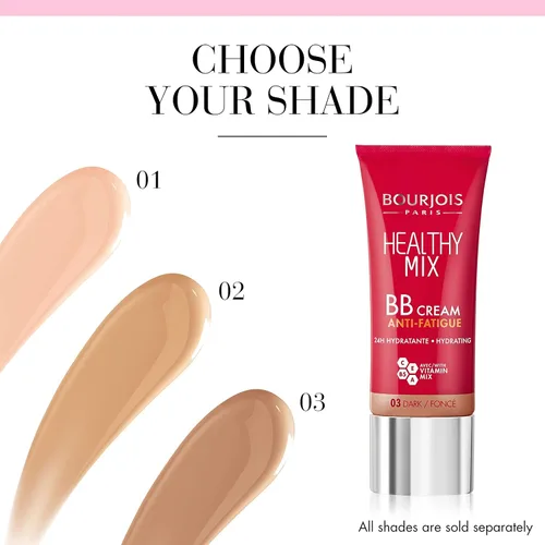 Vista 8 de Bourjois Healthy Mix BB Cream 03 Oscuro 1.0 fl oz