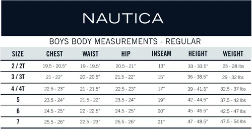 Vista 4 de Nautica - Conjunto de 4 piezas para niño incluye camisa de vestir, corbata, chaleco y pantalones
