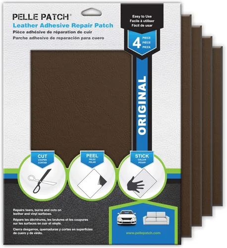Vista 97 de Pelle Patch - Parche de reparación de cuero y vinilo - 25 colores disponibles - Original 4x60 - Beige