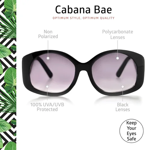 Vista 24 de OPTIMUM OPTICAL Gafas de sol protectoras UV atemporales para hombres y mujeres