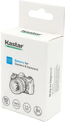 Vista 6 de Kastar Batería (paquete de 4) y kit de cargador para Olympus Li-80B y Konica Minolta NP-900 funciona con cámaras Olympus T-100, t-110, x-36 y Konica