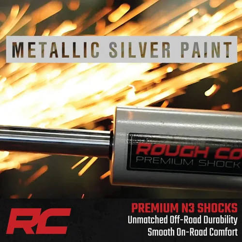 Vista 7 de Rough Country Amortiguadores delanteros N3 de 4.5-5.5" para Ford Ranger 98-11 - 23211_A