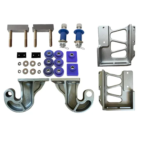 Vista 3 de Juego de bujes de perno de capó del motor y pivote de bisagra de capó inferior y soporte superior para Peterbilt 379 378 377 Asamblea Replace1304708