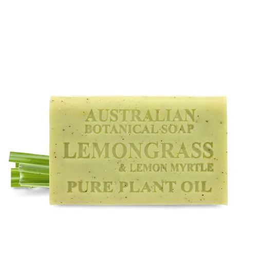 Vista 33 de Australian Botanical Soap Barra de jabón de lujo triple molida de coco con aceite de lima de 6.6 onzas, enriquecida con manteca de karité, cáscaras