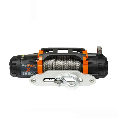 Vista 3 de Prowinch 13500 libras eléctrico impermeable cabrestante sintético cuerda de aluminio inalámbrico