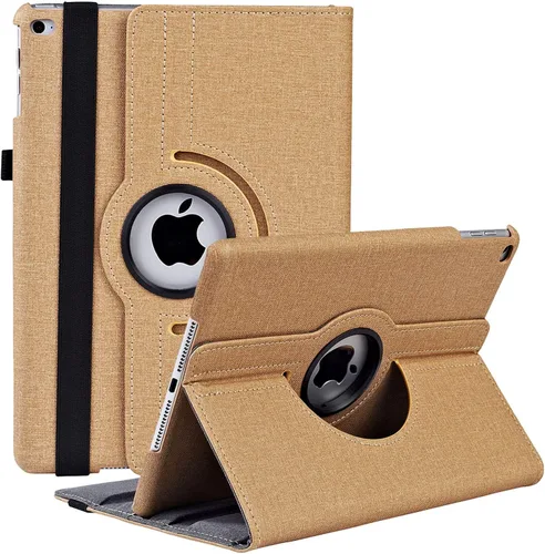 Vista 18 de Funda giratoria para iPad de 9.7 pulgadas 2018 2017 / Funda para iPad Air 2 - Funda protectora con soporte giratorio de 360 grados y función