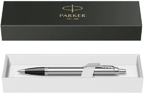 Vista 2 de Parker IM Royal Essential CT - Bolígrafo de acero inoxidable, tamaño mediano