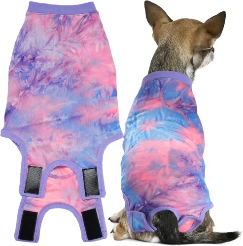 Traje de recuperación quirúrgica para perro, después de esterilización, heridas abdominales postquirúrgicas, traje para perros, hembra, macho,