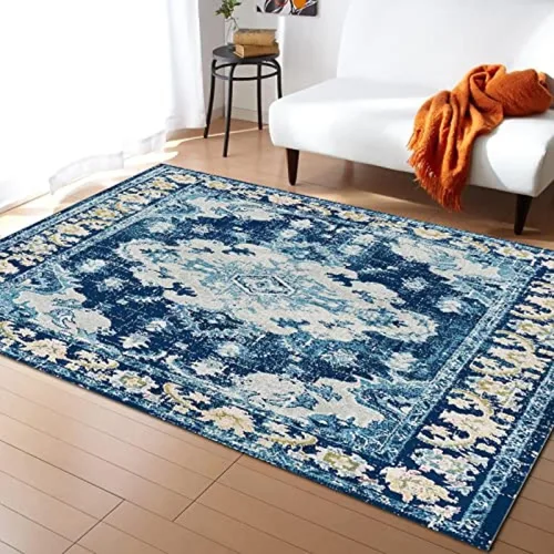 Vista 18 de Alfombra rústica con estrellas del oeste de Texas, alfombra rectangular marrón vintage, lavable, plegable, antideslizante, resistente a la suciedad