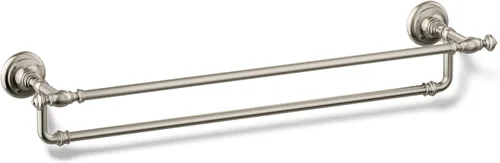 Vista 3 de Kohler K-72570-2BZ Artifacts - Toallero doble de 24 pulgadas, bronce aceitado, talla única