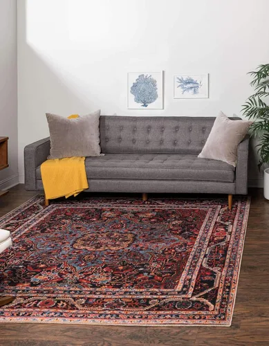Vista 17 de Unique Loom Timeless Collection - Alfombra de área (2 pies x 3 pies 1 pulgada, ovalada, crema/marfil)