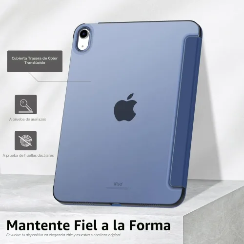 Vista 6 de MoKo Funda para iPad (A16) 11ª Generación Case 11 Pulgadas 2025, Funda para iPad 10ª Generación Case 10.9 Pulgadas 2022, Cubierta Inteligente