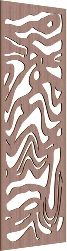 Vista 98 de Ekena Millwork WALW10X25X0375NFDRO Northfield Paneles de pared decorativos de madera con calado, 9 3/8 pulgadas de ancho x 24 3/8 pulgadas de alto