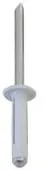 Remaches blancos de cabeza pequeña explosiva remaches pop 50ct 3/16" sujetadores tri-fold IMCA Bryke Fasteners