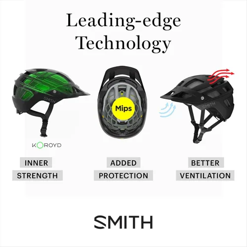 Vista 4 de Smith Ignite Cycling Helmet – Adult Road Bike Helmet with MIPS Technology + Zonal Koroyd Coverage – Lightweight Impact Protection for Men & Women