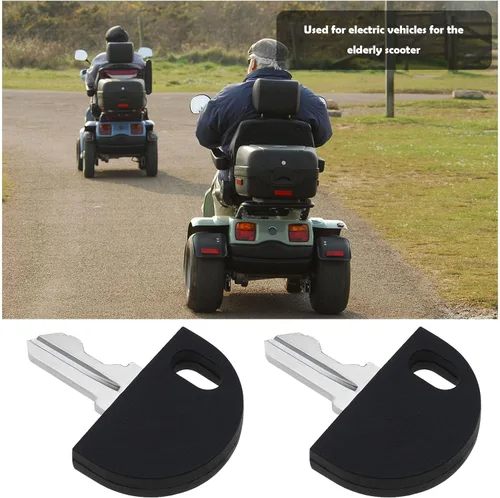 Vista 3 de SING F LTD 2 llaves de encendido compatibles con Pride compatibles con patinetes Go-Go Sport Mobility compatibles con Pride Victory compatibles