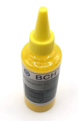 Vista 2 de BCH Tinta para impresora DTF de alta calidad, 3.4 fl oz, color amarillo para impresión de transferencia de calor directa a película..