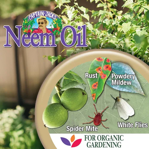 Vista 8 de Bonide Captain Jack's Aceite de Neem, 16 oz. Concentrado, Fungicida, Insecticida y Acaricida Multiuso para Jardinería Orgánica