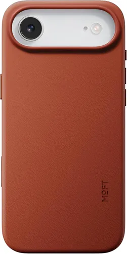 Vista 47 de MOFT Funda para iPhone 17, funda MOVAS a presión, compatible con MagSafe, piel vegana suave al tacto, diseño minimalista clásico, ligera, resistente