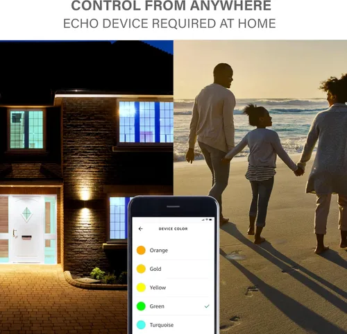 Vista 6 de Sengled Matter - Bombilla LED inteligente (A19), multicolor, compatible con Alexa, equivalente a 60 W, 800 LM, emparejamiento instantáneo, 1 paquete