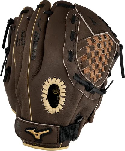 Vista 14 de Mizuno Prospect PowerClose - Guante de béisbol juvenil Serie I V-Flex Notch I Parashock Palm Pad I Buttersoft Palm Liner