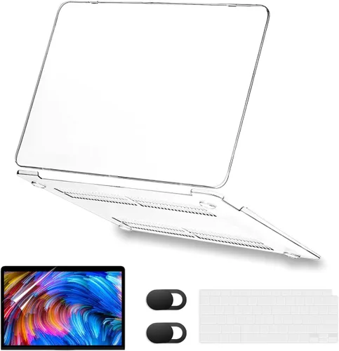 Funda compatible con MacBook Pro de 13 pulgadas M2 2024, 2023, 2022-2016 A2338 M1 A2251 A2289 A2159 A1989 A1708 A1706, funda rígida de plástico,