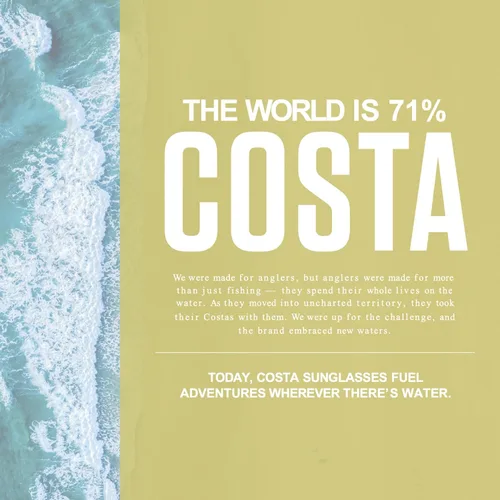 Vista 4 de Costa Del Mar Correa de retención ajustable unisex para adultos