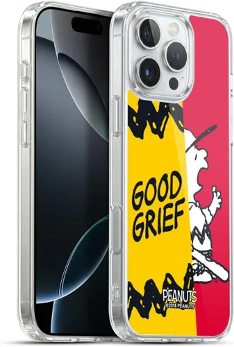 Vista 167 de Head Case Designs Officially Licensed Peanuts Charlie & Woodstock Nap Halfs and Laughs Gel Case [Military Grade Protection] Compatible with Apple