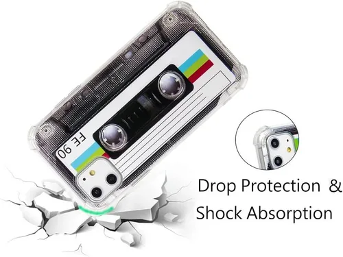 Vista 8 de FAteam - Funda para iPhone 11, acabado mate, resistente, suave, con esquinas reforzadas, TPU suave, parachoques retro, funda compatible con iPhone 11